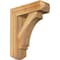 Ekena Millwork Imperial Craftsman Rough Sawn Bracket w/ Offset Brace, Western Red Cedar, 6"W x 18"D x 22"H BKT0604X18X22IMP04RWR - alternate 1
